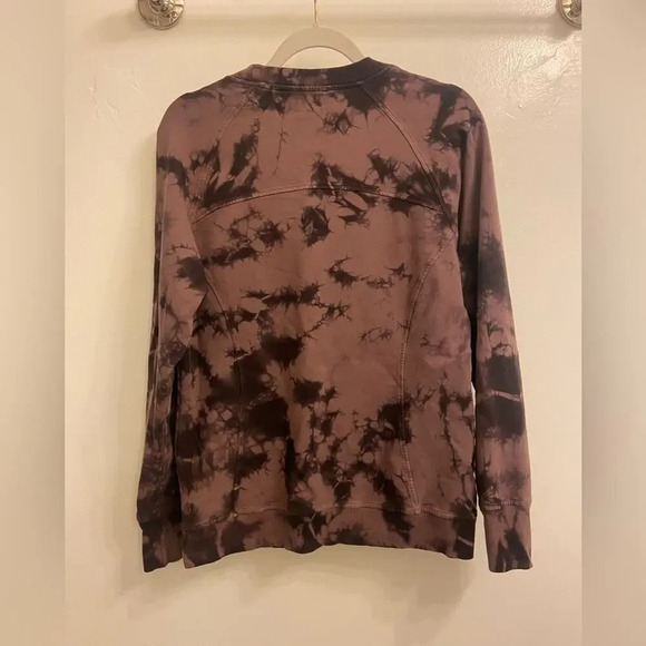 Lululemon Scuba Crew Shibori Purple Size 10 - Picture 2 of 8